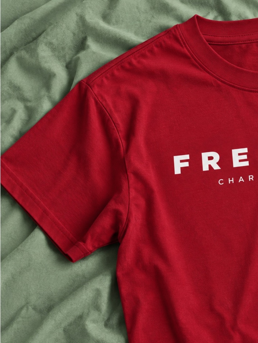 Freedom Charlie Kirk Memorial Shirt With Signature Red Crewneck - Picture 3 of 4